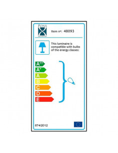 Lámpara Estela PVC (50 x 50... 2