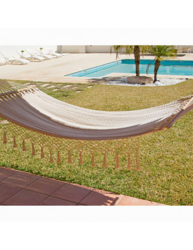 Hamaca Colgante (200 x 100 cm) Beige