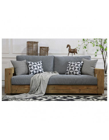 Sofa Kiefernholz (225 x 81 x 81  cm)