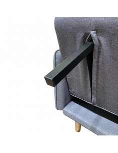 Schlafsofa Buchenholz Grau... 2