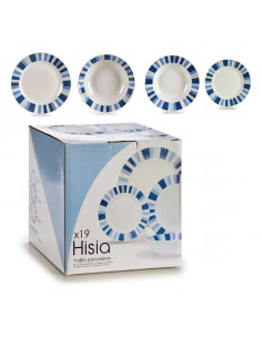 Spisestel Blau Porzellan...