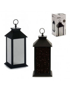 LED-Laterne Schwarz...
