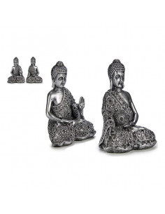 Garten-Statuen Silber Harz...