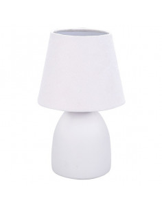 Tischlampe weiß aus Keramik...