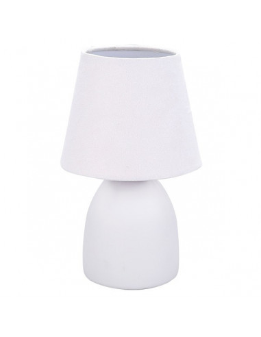 Tischlampe weiß aus Keramik (12,5 x...