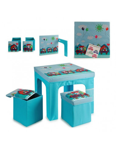 Conjunto de Mesa Infantil y Pongotodo...