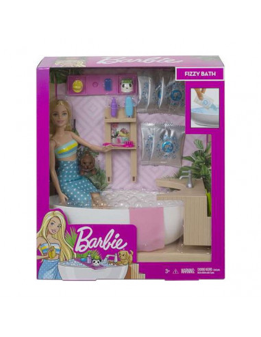 Puppe Barbie Badewanne