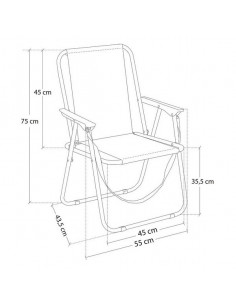 Gepolsterte Campingstuhl... 2