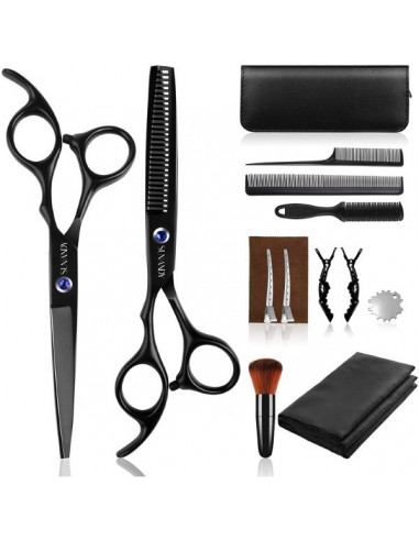 Unisex Friseur Set Sudy Edelstahl (14...