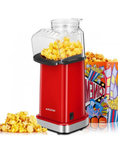Popcorn-Maschine Rot 1400W A+++...