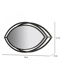 Wandspiegel Oval Kristall... 2